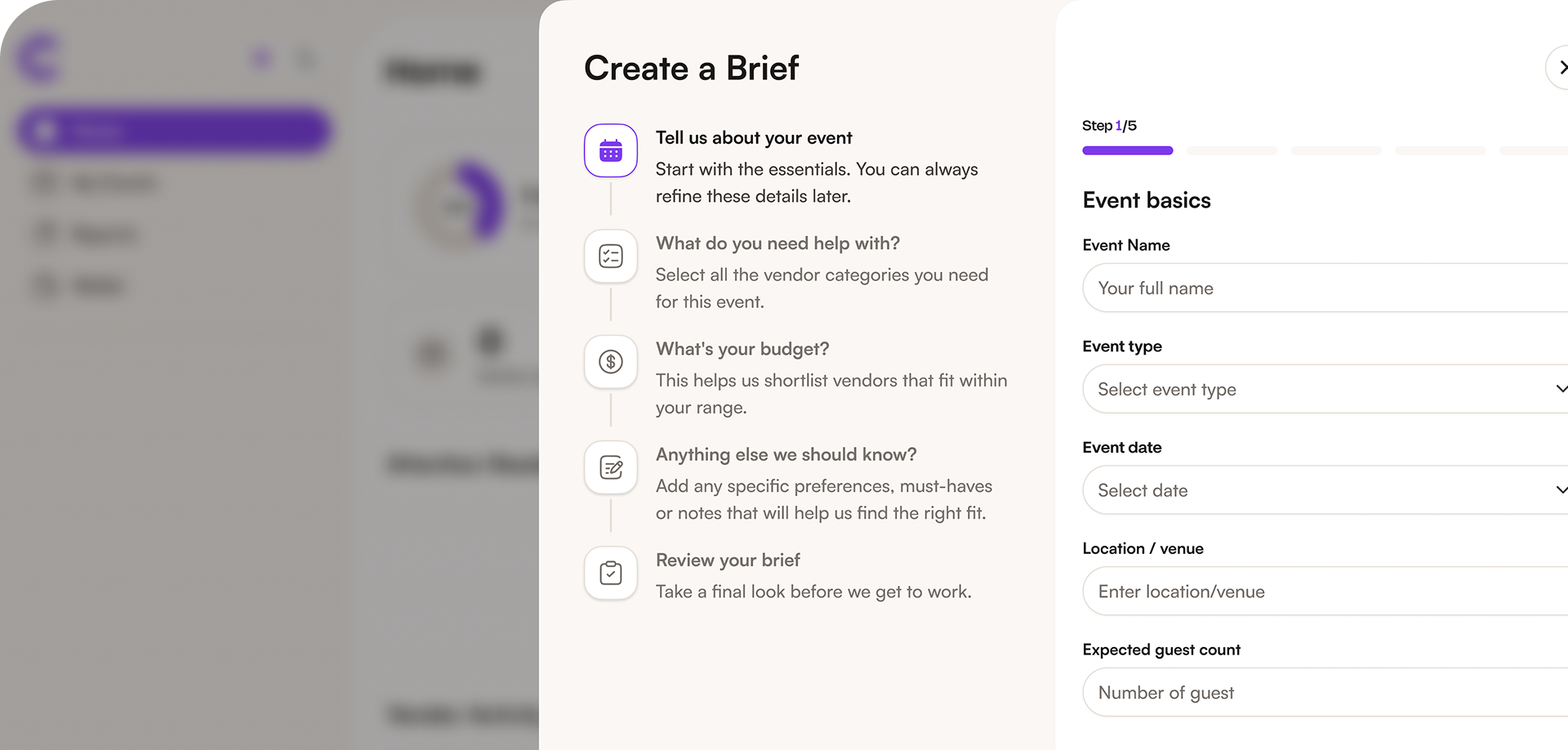 Submit your brief preview